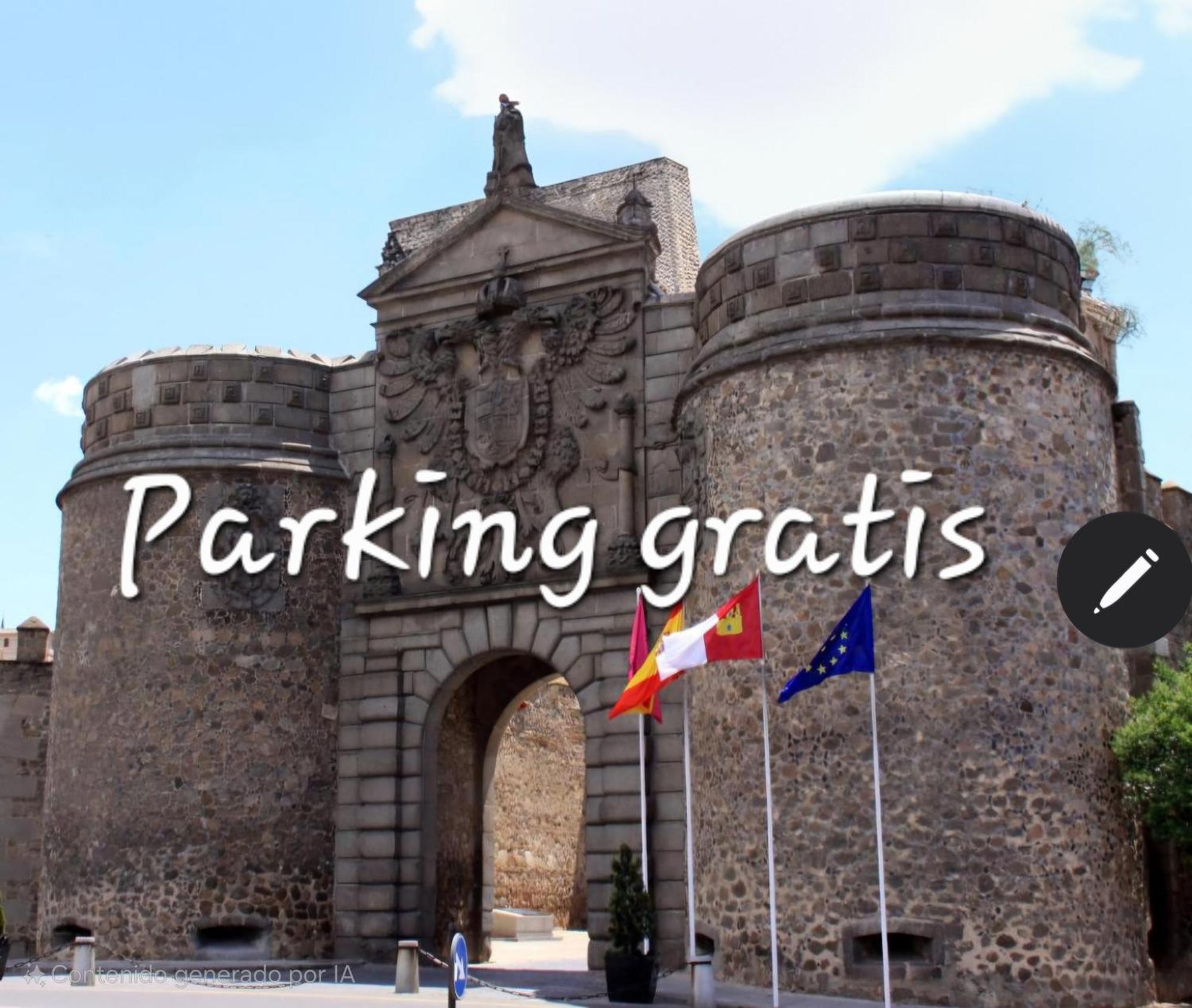 Puerta De Bisagra-Parking Gratis- Con 2 Habitaciones Toledo Exteriér fotografie